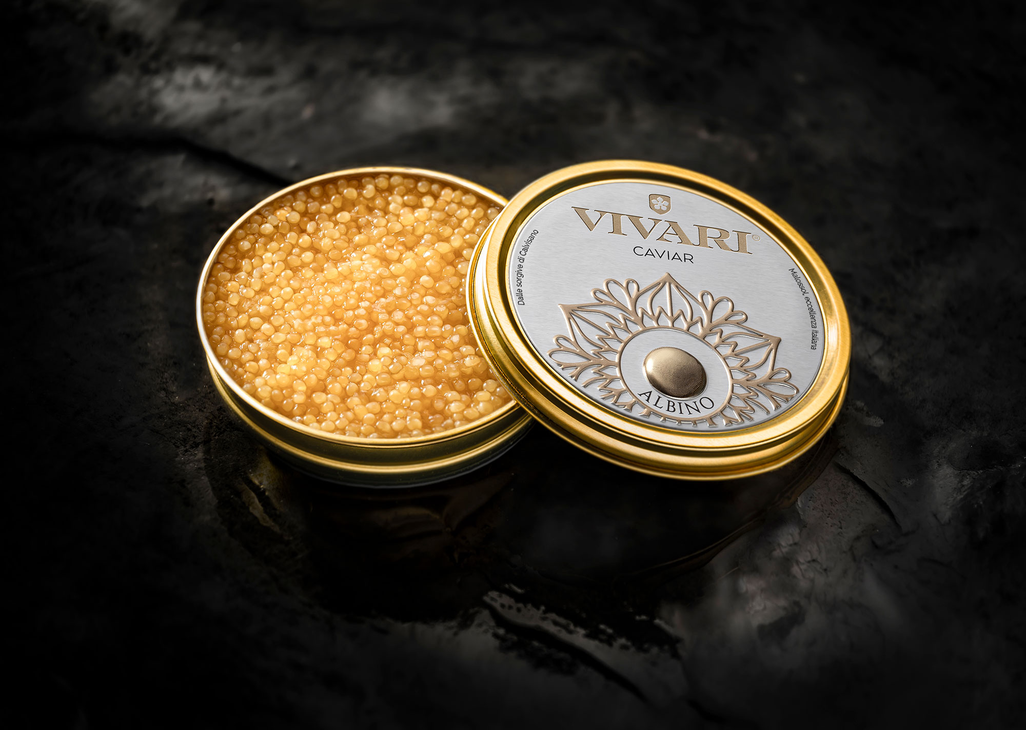 Albino - Albino caviar, a rare expression of caviar