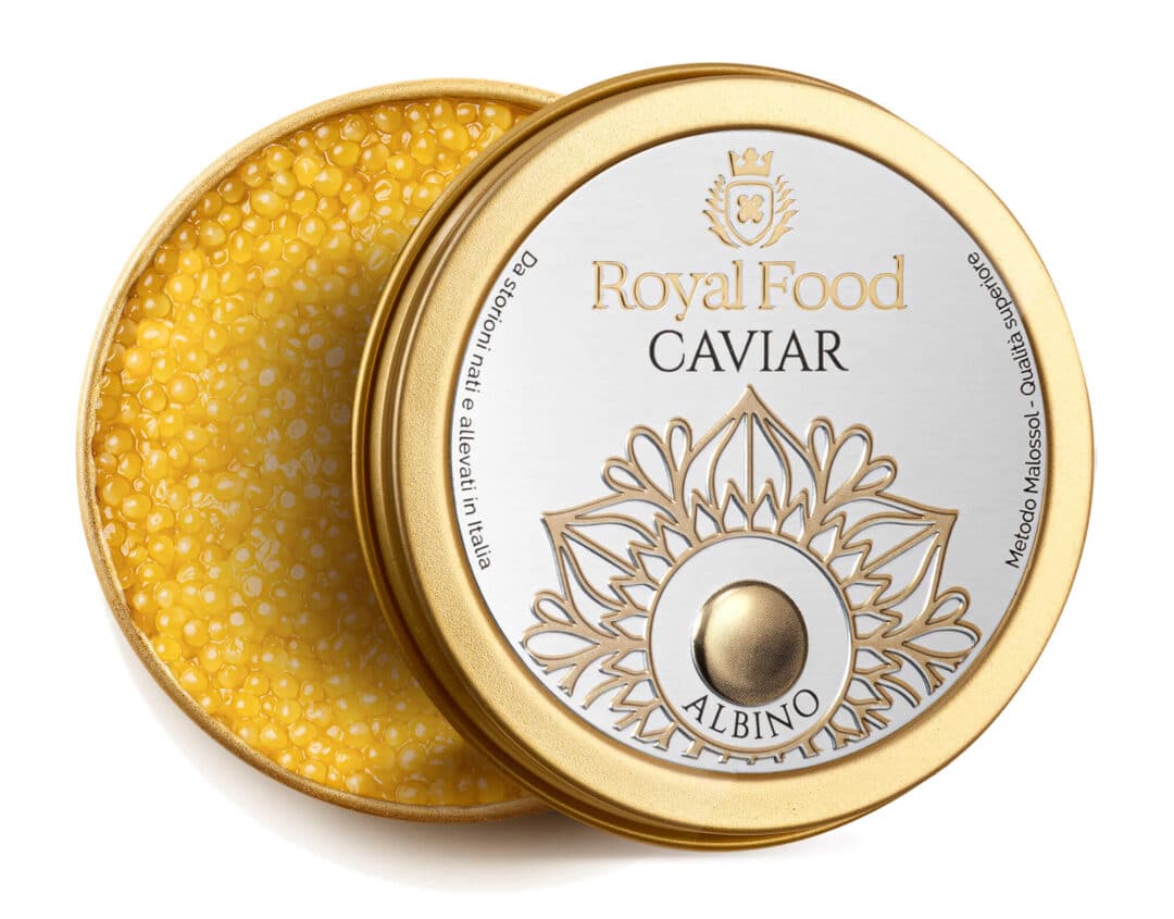 Il Caviale Albino di Royal Food Caviar: Una Rarità nel Lusso Gastronomico