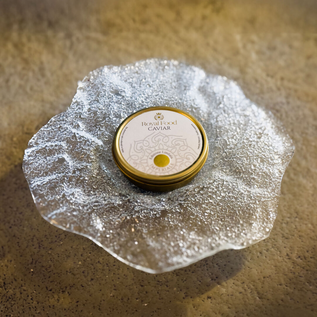 Porta caviale artigianale